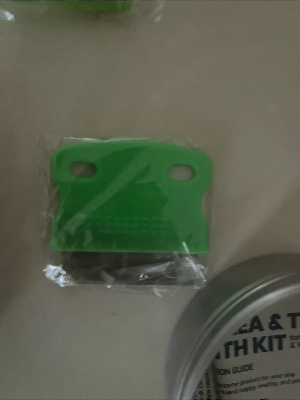 Flee & tick drops, comb and tool